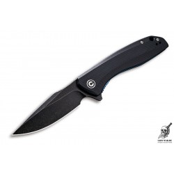 Складной нож CIVIVI Baklash Blackwashed Black C801H