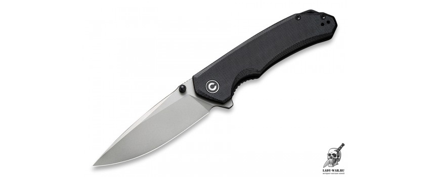 Складной нож CIVIVI Brazen Stonewashed Black C2102C 