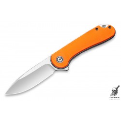 Складной нож CIVIVI Elementum D2 Satin C907R Orange G10