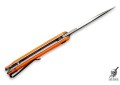 Складной нож CIVIVI Elementum D2 Satin C907R Orange G10 