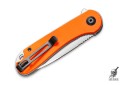 Складной нож CIVIVI Elementum D2 Satin C907R Orange G10 
