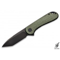 Складной нож CIVIVI Elementum D2 Satin C907T-E Green Micarta