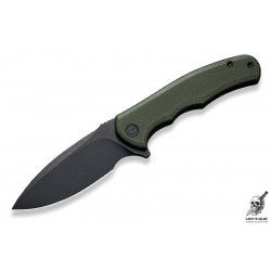 Складной нож CIVIVI Mini Praxis Black D2 G10 Green C18026C-1