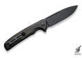 Складной нож CIVIVI Voltaict сталь C14C28N, рукоять Микарта черно-зеленая 