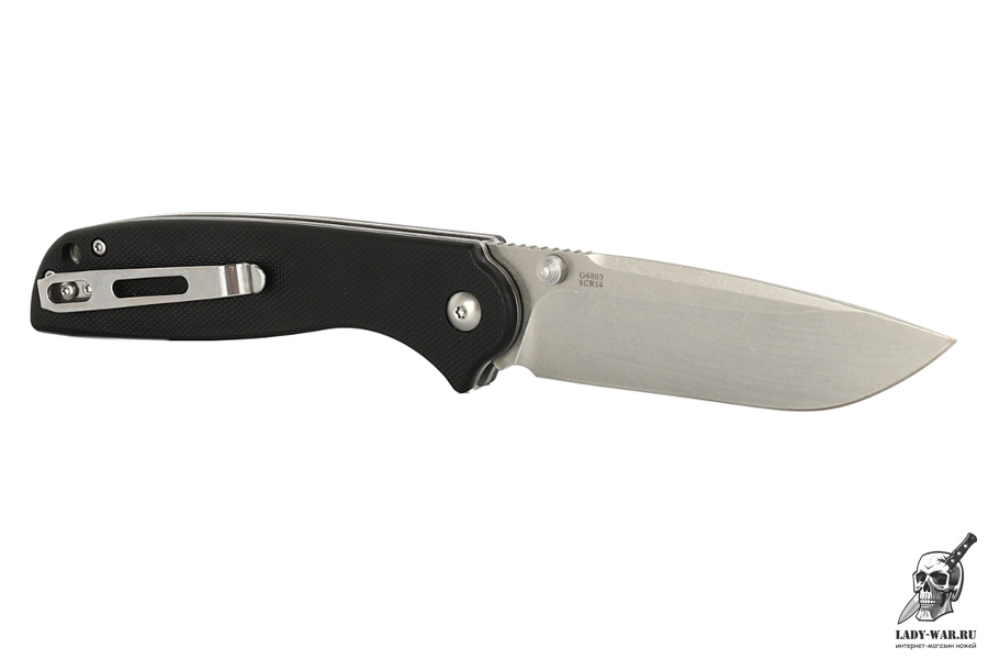 Складной нож Ганзо (Ganzo) G6803-BK (Черный)   в интернет .
