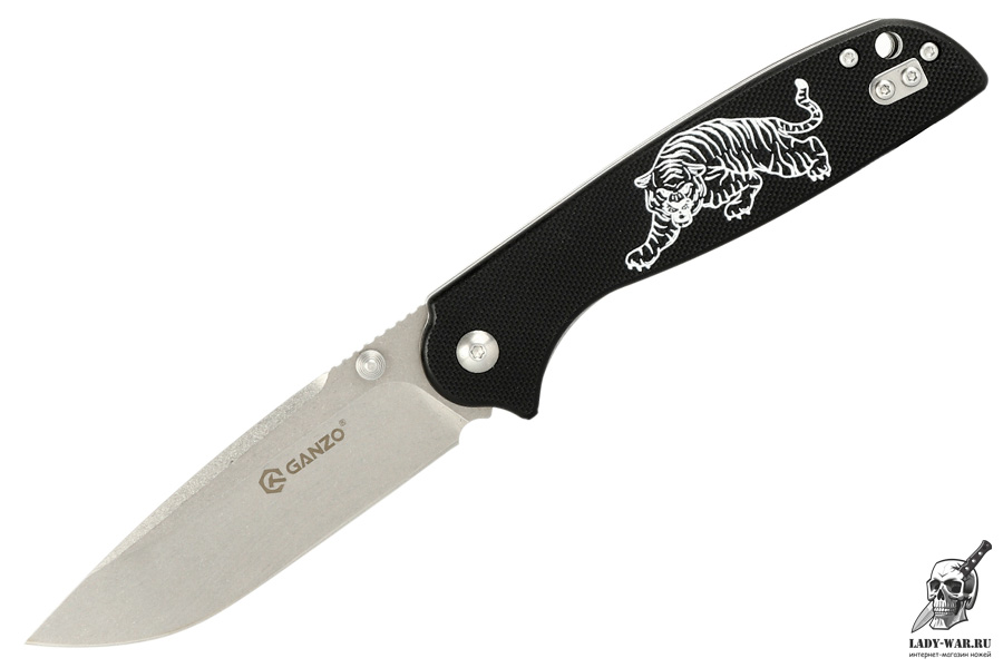 Складной нож Ганзо (Ganzo) G6803-TG TIGER (Лимитированная версия .