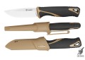Нож с фиксированным клинком Ганзо (Ganzo) G807-DY (Черно-песочный) 