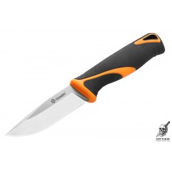Нож с фиксированным клинком Ганзо (Ganzo) G807-OR (Черно-оранжевый)