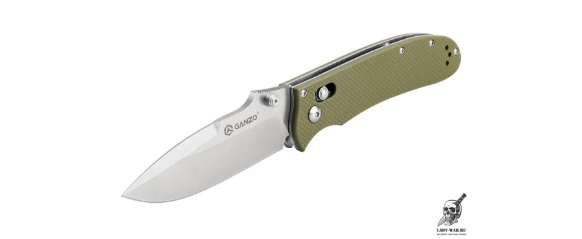 Складной нож Ganzo D704-GR D2 