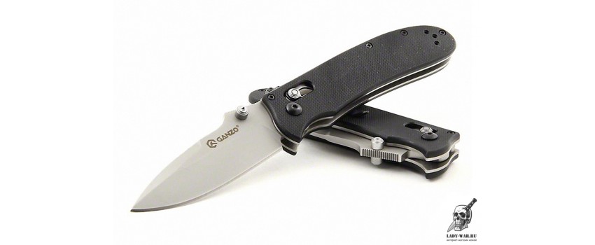 Складной нож Ganzo G704-BK 