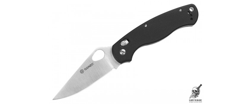 Складной нож Ганзо (Ganzo) G729-BK (черный) 