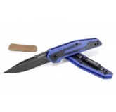 Складной нож Kershaw Fraxion Blue Black Wash