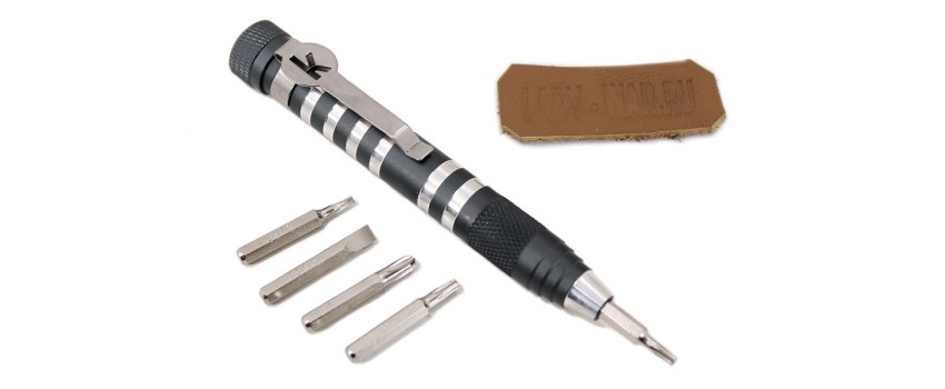 Мульти-отвертка для разборки ножей с набором бит Kershaw TX Tool 