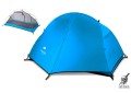 Палатка сверхлегкая с футпринтом Naturehike Cycling 1 NH18A095-D 210T одноместная, голубая 