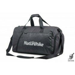 Спортивная сумка для туризма и активного отдыха черная, размер L (40 литров)