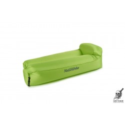 Диван надувной Naturehike NH20FCD06 20FCD двухслойный с подушкой зеленый