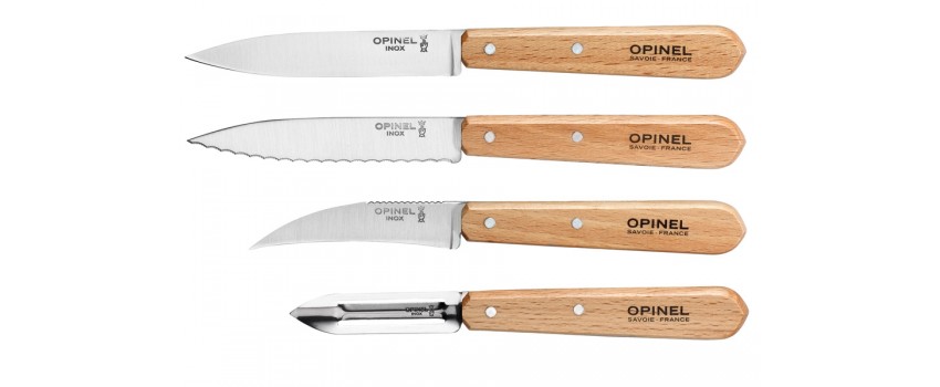 Набор кухонных ножей по овощам Опинель (Opinel) Les Essentiels 001300 
