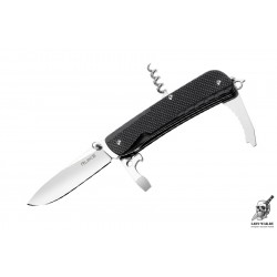 Армейский многофункциональный складной нож RUIKE LD21-B (черный) 