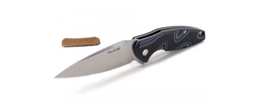 Складной нож RUIKE P105-K (черно-сине-серый) 
