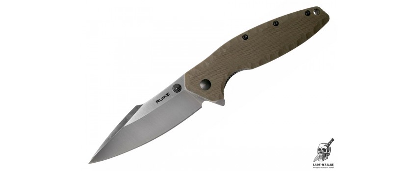 Складной нож Ruike P843-W (песочный) 