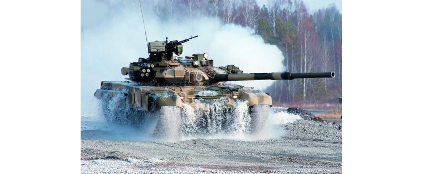 Сборная модель Российского танка Т90 масштаб 1:72 Revell 