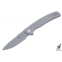 Складной нож SENCUT Tynan 10Cr15CoMoV Gray Stonewashed Handle Stainless Gray