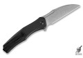 Складной нож SENCUT Watauga D2 Steel Stonewashed Handle G10 Black 