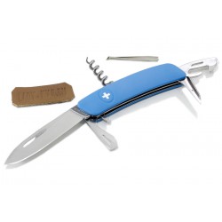 Складной швейцарский нож Swiza D03 Blue (синий)