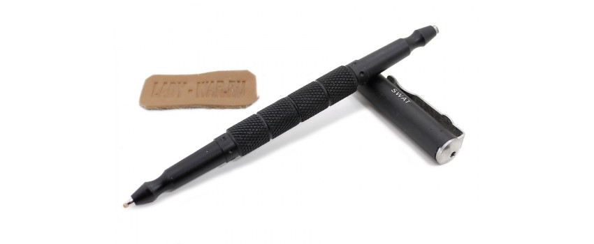 Тактическая ручка UZI Tactical Pen 5 Black 