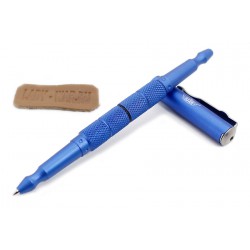 Тактическая ручка UZI Tactical Pen 5 Blue (синяя)