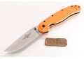 Складной нож Ontario RAT-1 Orange из стали AUS-8A 