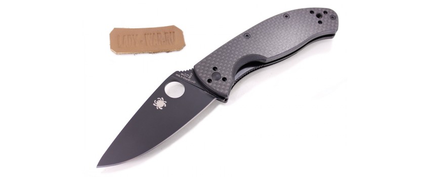 Складной нож Spyderco Tenacious Carbon/G10 Black 