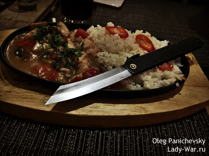 Складной нож Хигоноками (Higonokami) 05BL 95мм