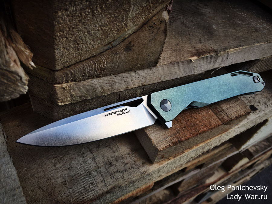 Складной нож Mr. Blade Keeper Titanium/M390