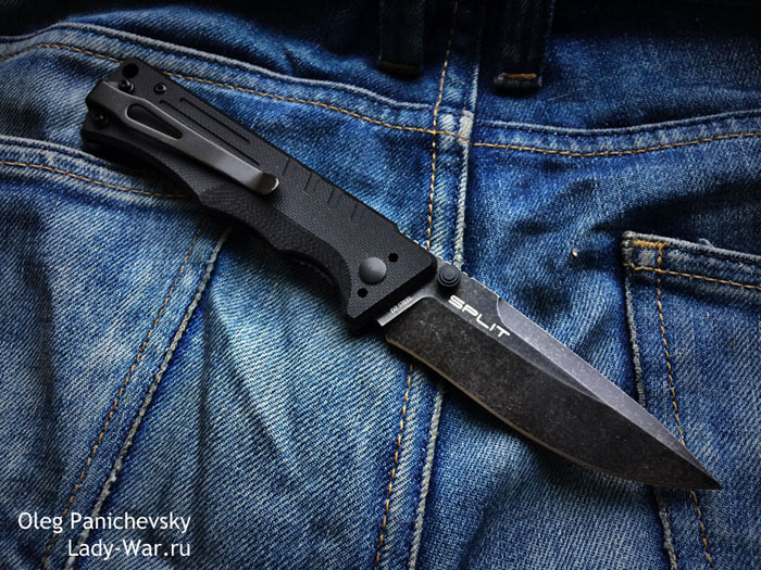 Складной нож Mr. Blade SPLIT (Сплит) Black