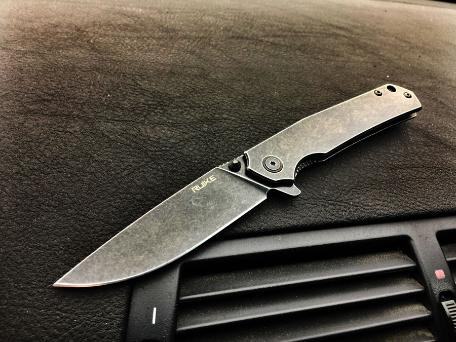 Складной нож RUIKE P801-SB (Black Wash)